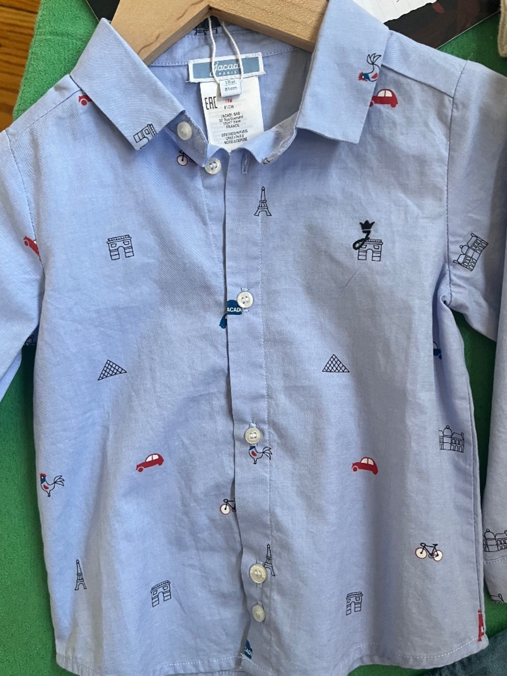 Jacadi Button Down Shirt - Picture 4 of 4
